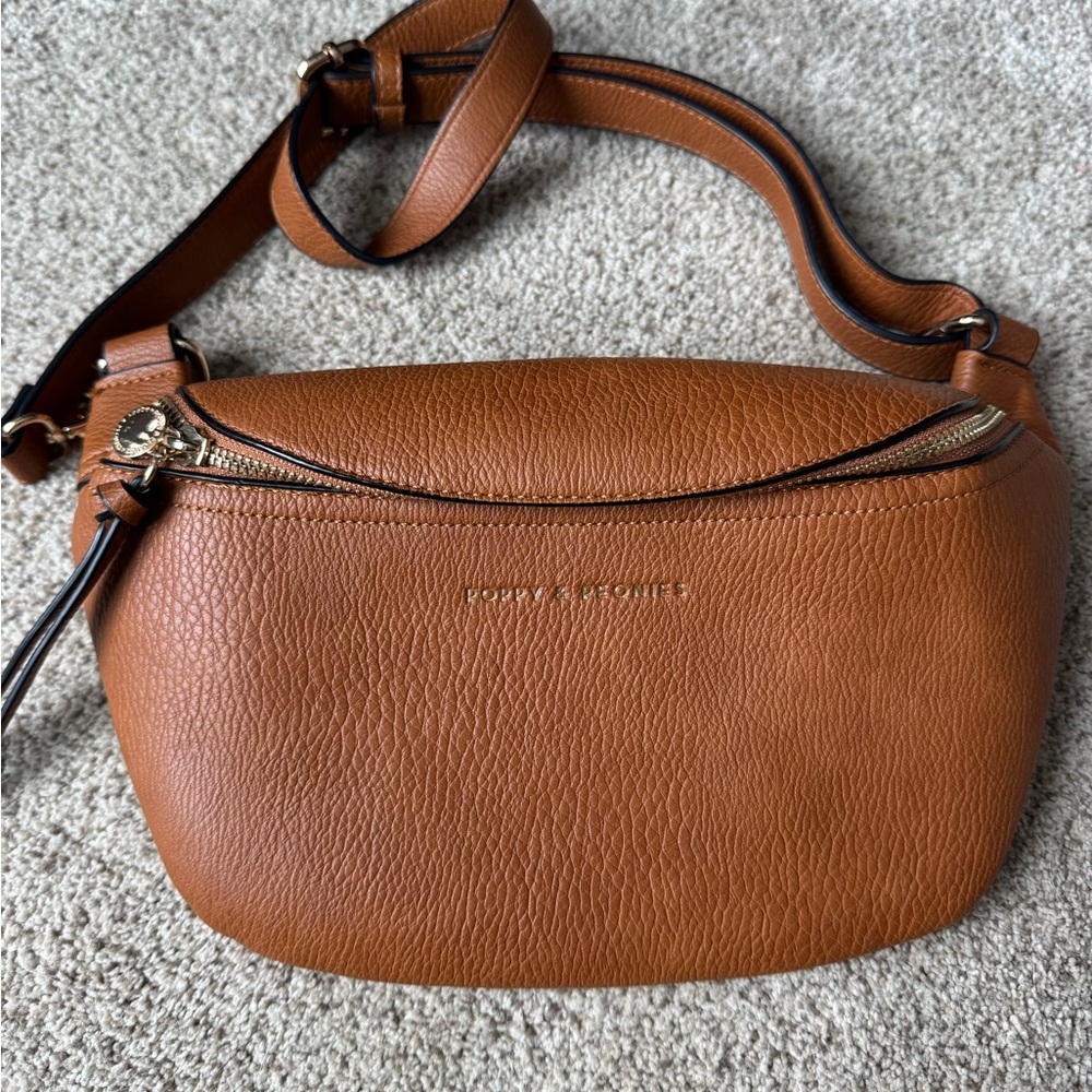 Poppy and Peonies "Sidekick" crossbody bag